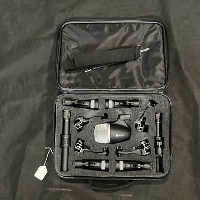 Set Of Drum Mics In Case, Used