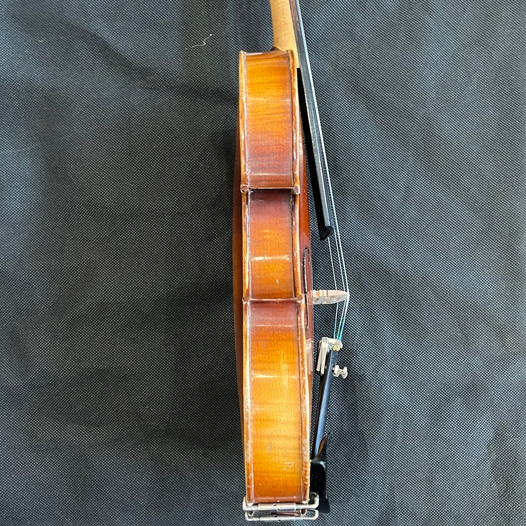 Stradivarius Copy, 3/4 French Violin & Case, No bow, Used