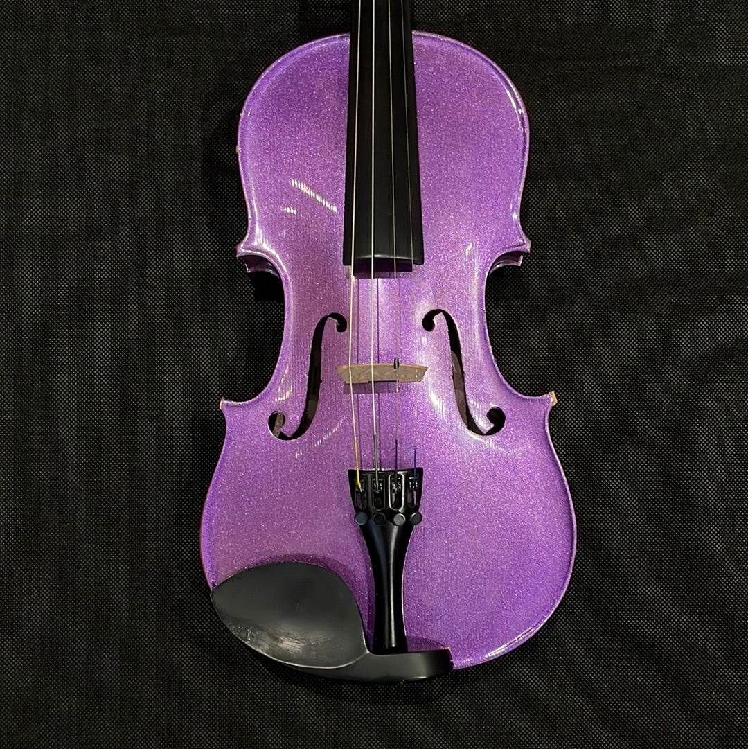 AV31 Purple 3/4 Violin, Used - AA75