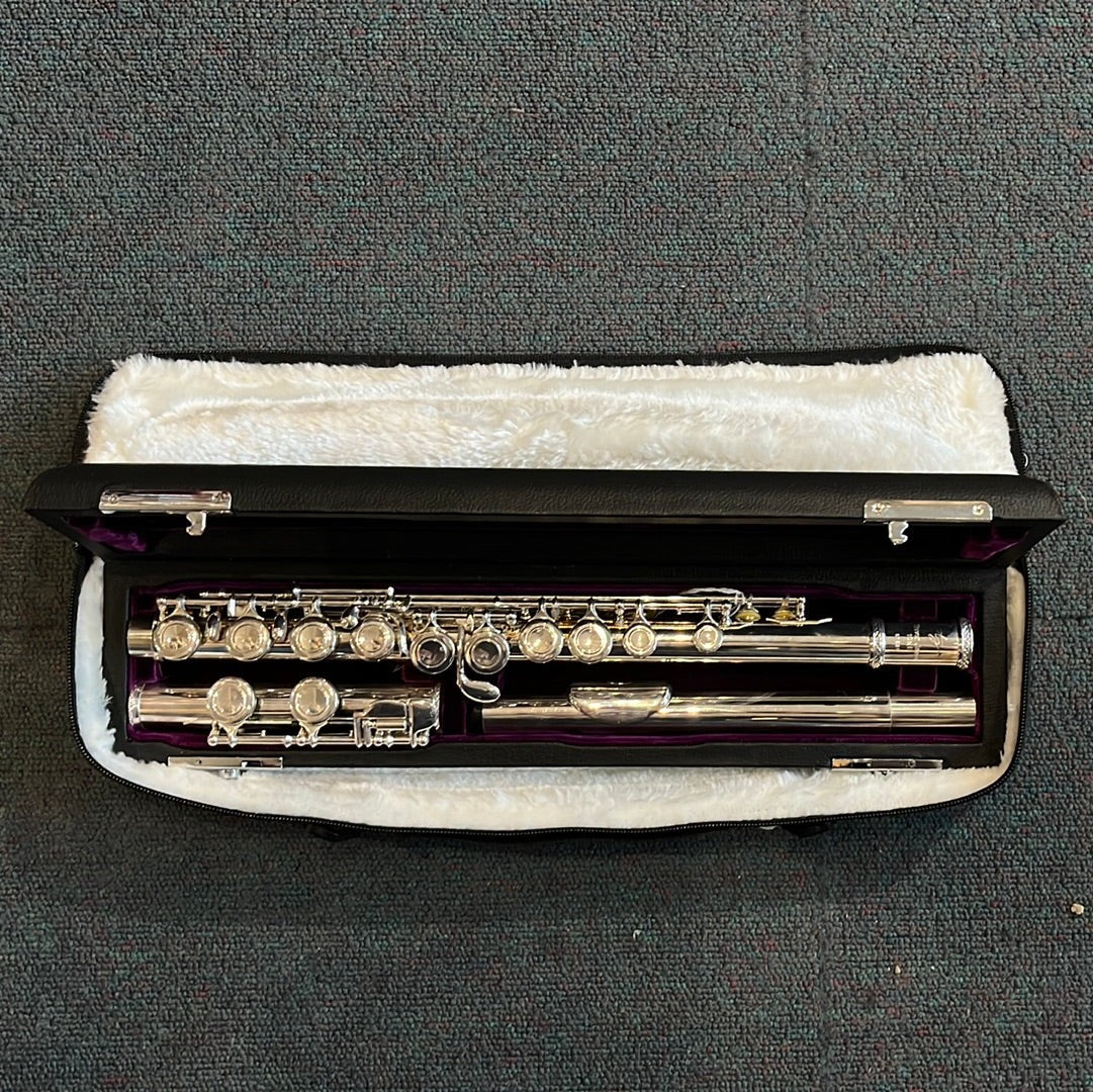 TJ10XE Silver Plated Flute MK3 Outfir, Split E, Offset G, Ex-Rental #51881