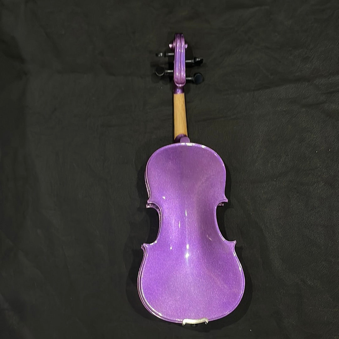 AV31 Purple 3/4 Violin, Used - AA75