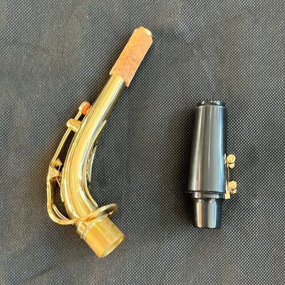 A1 Alto Saxophone, Gold Lacquer, Ex-Rental - exr-artsax31222