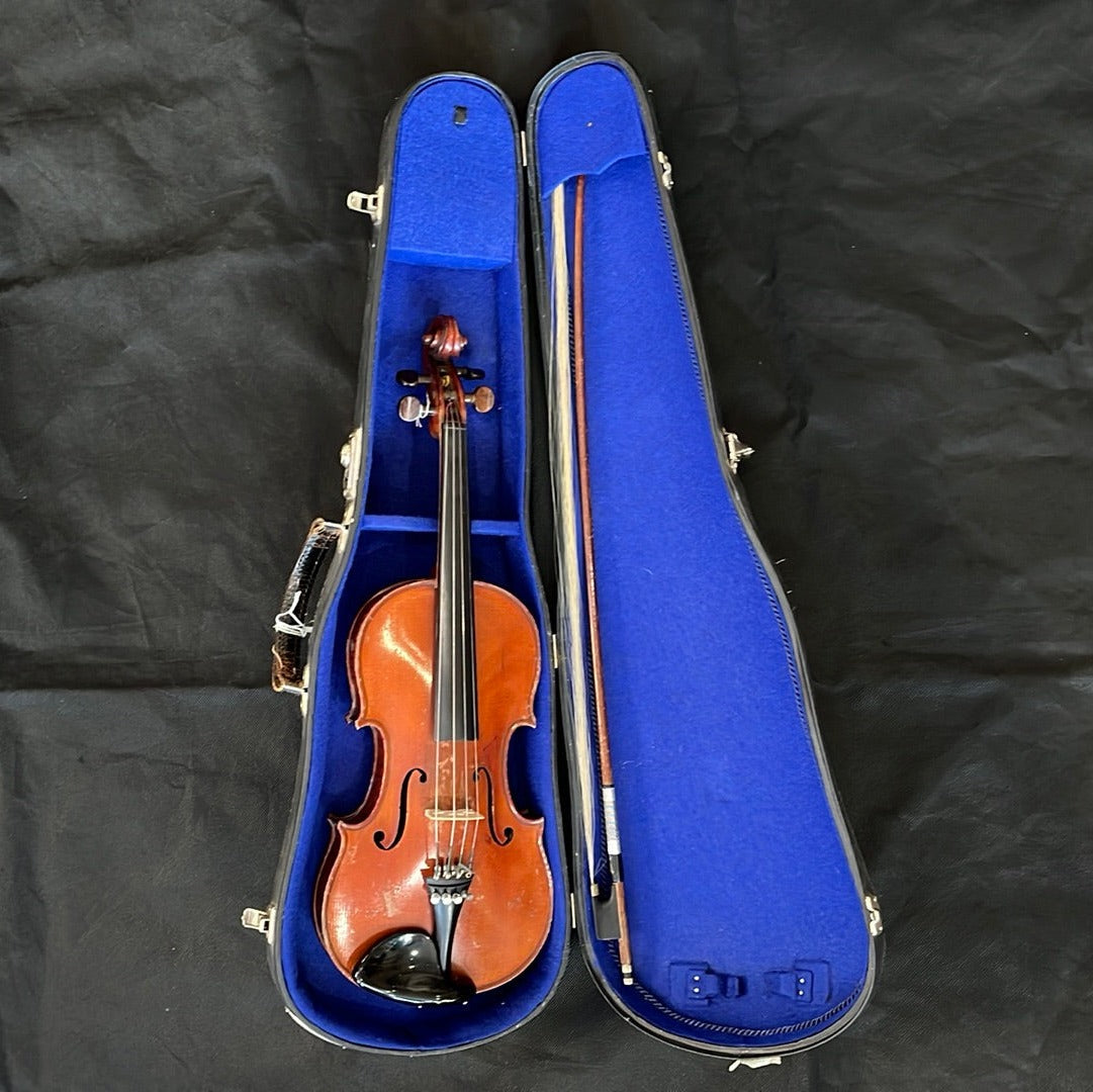 German Made Violin, 4/4 Size, Used - W4