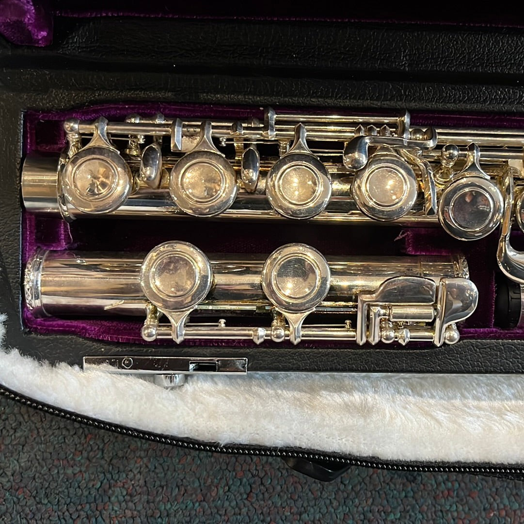 TJ10XE Silver Plated Flute MK3 Outfir, Split E, Offset G, Ex-Rental #51881