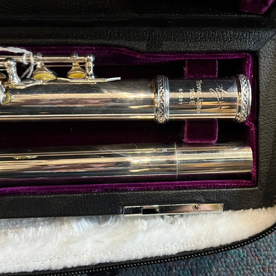 TJ10XE Silver Plated Flute MK3 Outfir, Split E, Offset G, Ex-Rental #51881