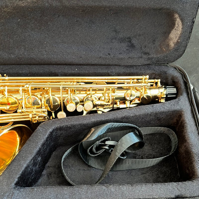 A1 Alto Saxophone, Gold Lacquer, Ex-Rental - exr-artsax31222