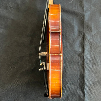 Stradivarius Copy, 3/4 French Violin & Case, No bow, Used