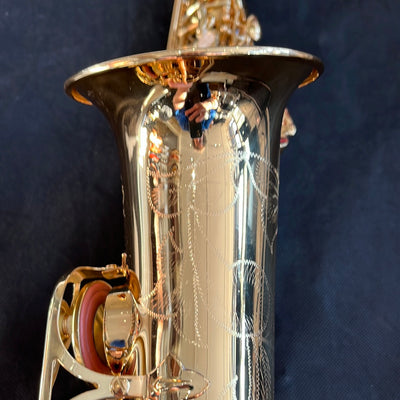 A1 Alto Saxophone, Gold Lacquer, Ex-Rental - exr-artsax31222