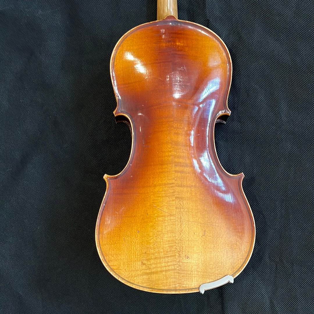 Stradivarius Copy, 3/4 French Violin & Case, No bow, Used