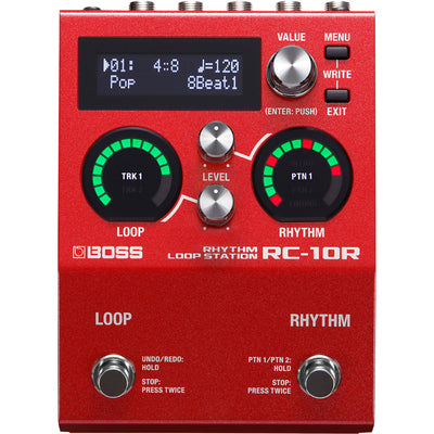 RC-10R Loop Station With Rhythm Library