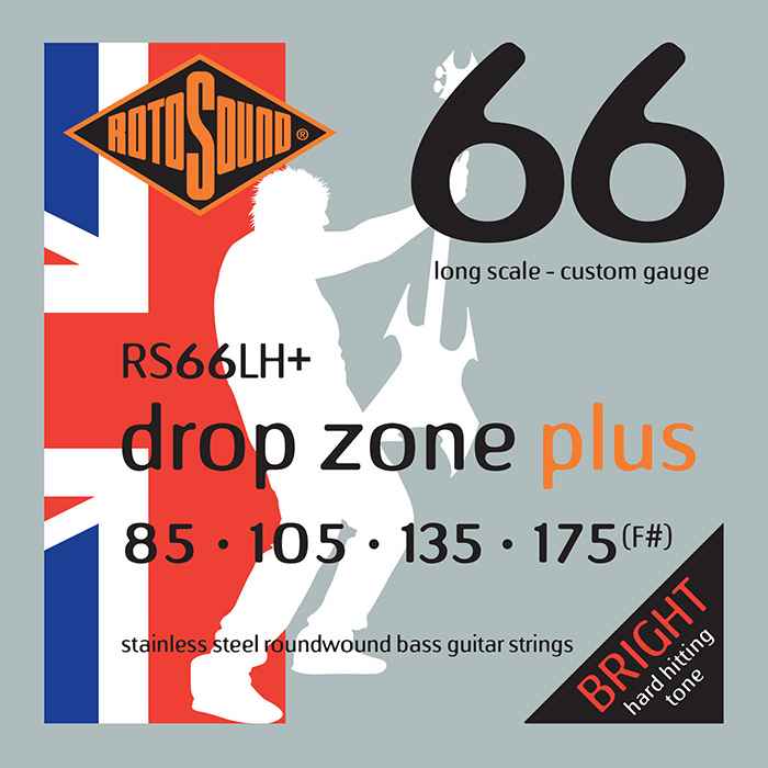RS66LH Plus Drop Zone Bass strings