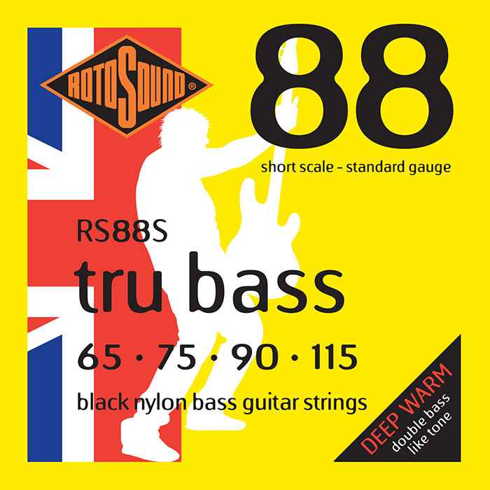 RS88S TRUBASS STD GUAGE BASS STRINGS, Short Scale