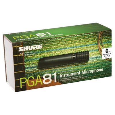 PGA81-XLR Instrument Condenser Mic With XLR-XLR Lead