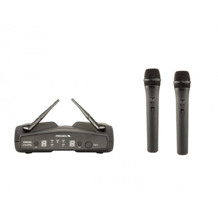 WM600DM UHF DualHandheld Wireless System