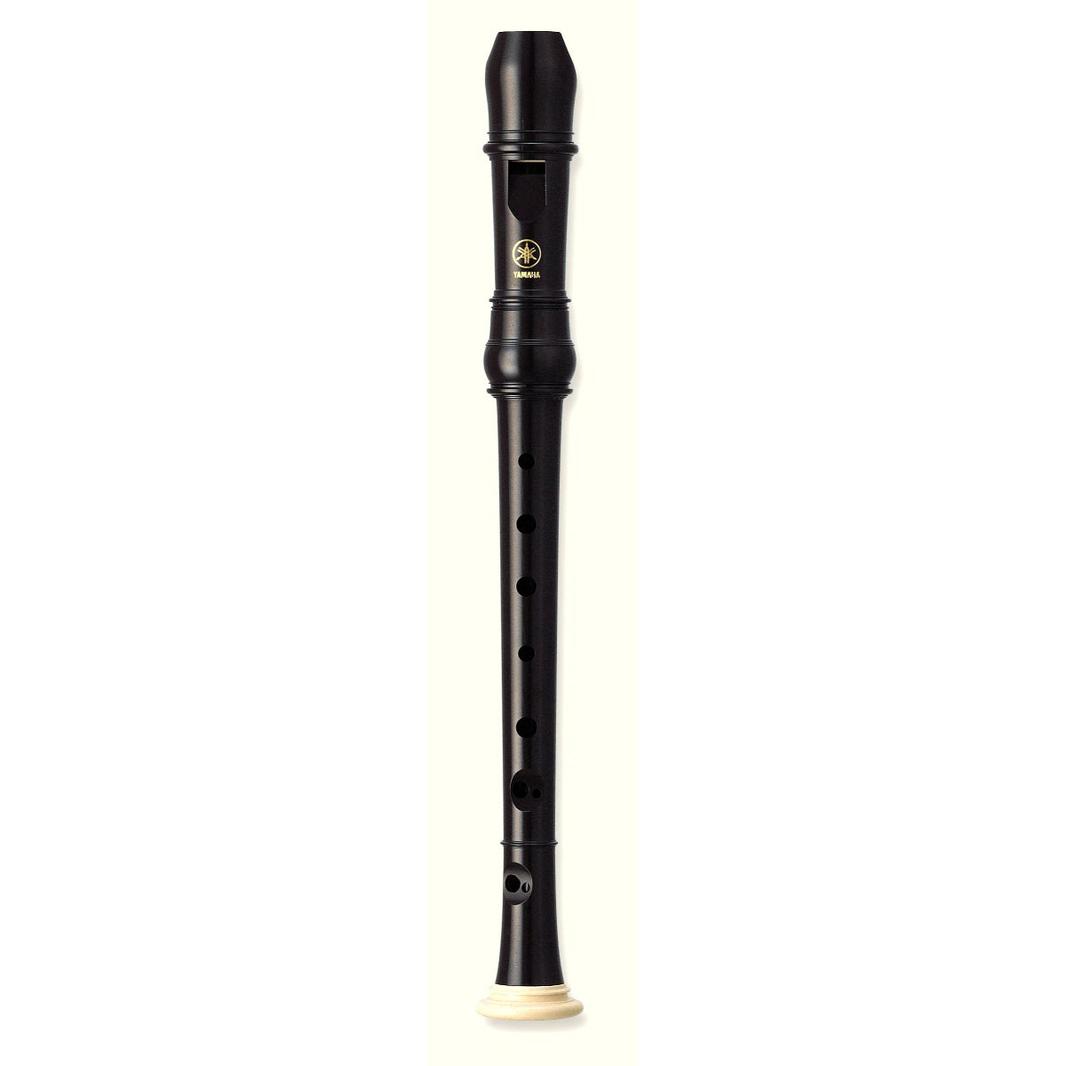 YRN302BII Sopranino Recorder, Brown With White Trim, Arched Windway